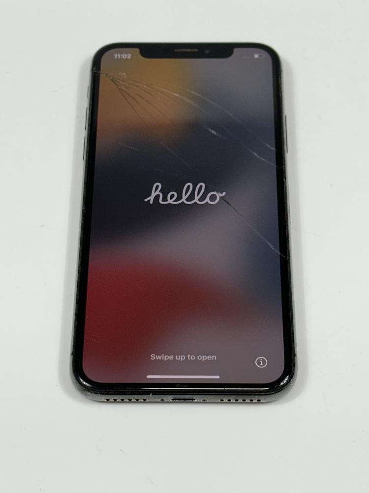 Apple iPhone X 64GB A1901 Space Gray (AT&T) – Glass Cracked
