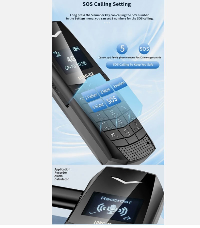 J6 Unlocked world’s smallest 4G Simple Mini Mobile Cell Phones Card Dial GSM MP3