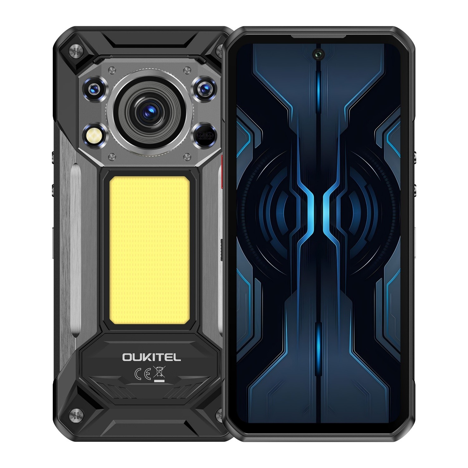 2026 OUKITEL WP500 5G Rugged Phone 36GB+1TB 6.78” FHD+ 10000mAh Android 16 NFC