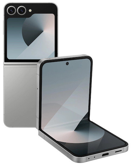 Samsung Galaxy Z Flip6 SM-F741U Unlocked 256GB Silver Shadow Excellent