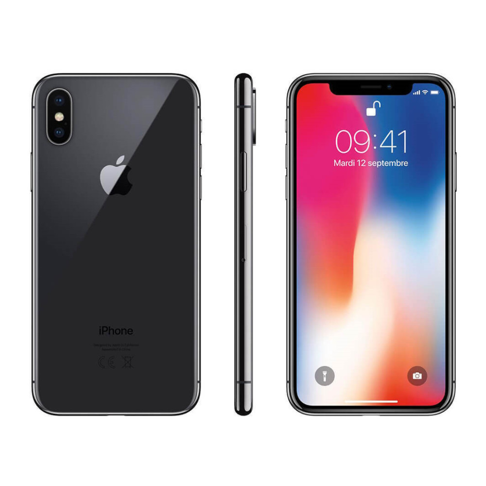 Apple iPhone X 64GB 256GB Factory Unlocked T-Mobile Straight Talk Free Return