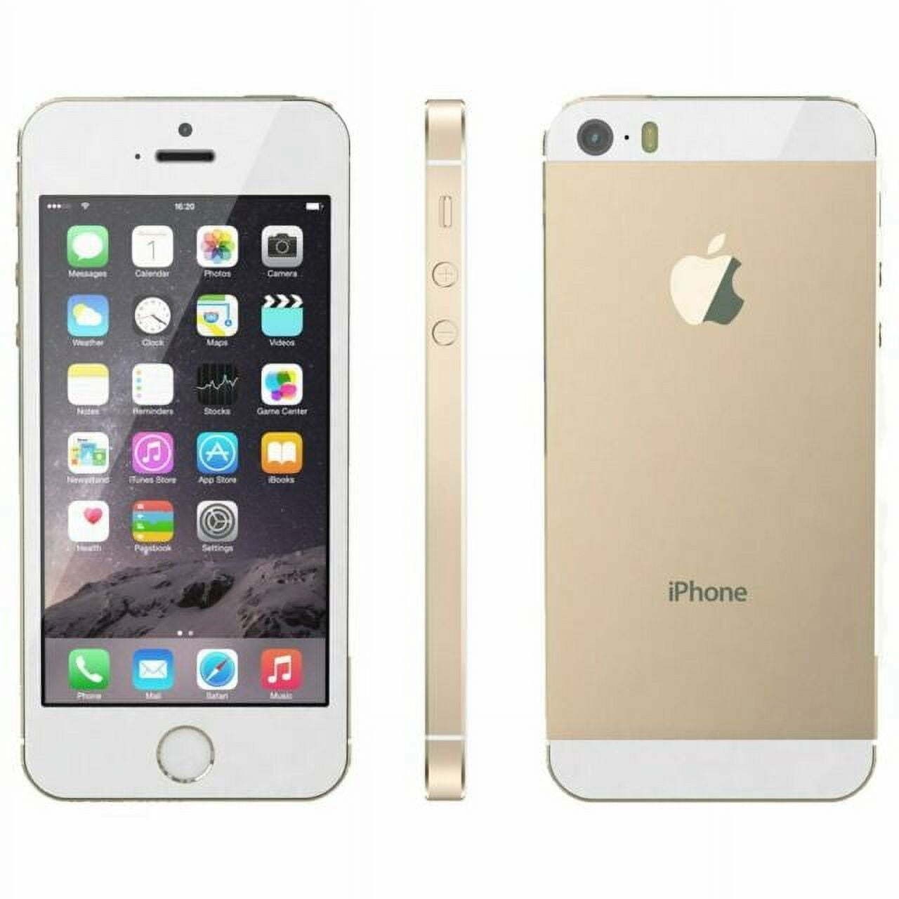Unlocked Apple iPhone 5s -16GB /32GB Gold With Fingerprint Good Condition
