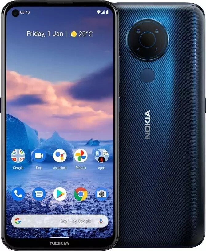 Nokia 5.4 Dual SIM 4G LTE 4/64GB 4/128GB ROM 6.39″ 48.0MP Android Phone