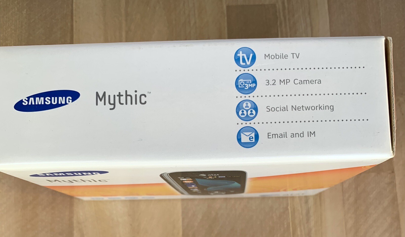 Collectible: Samsung Mythic SGH-A897 – Black Cellular Phone – UNLOCKED
