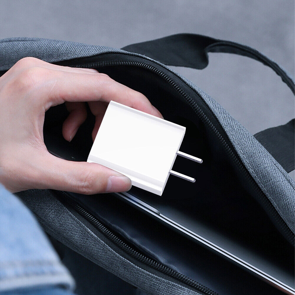 20W Fast Charger USB-C PD Power Adapter +3FT Cable For iPhone 8 12 13 14 Pro Max