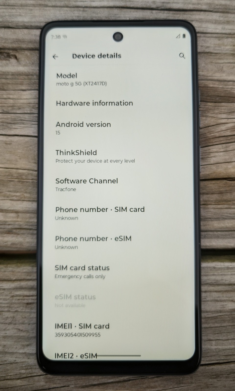 Tracfone Motorola Moto G Power 5G 2024 – 128GB Locked