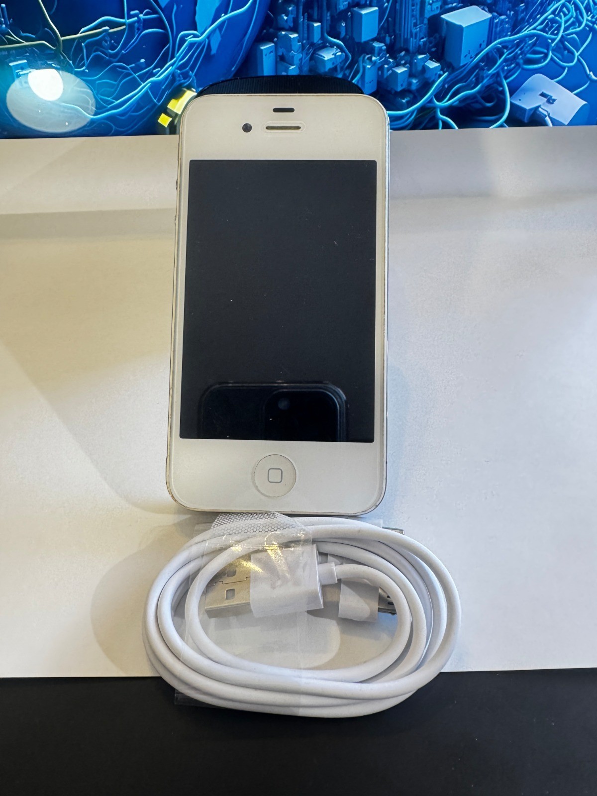 Apple iPhone 4s – 16 GB – White (Unlocked)