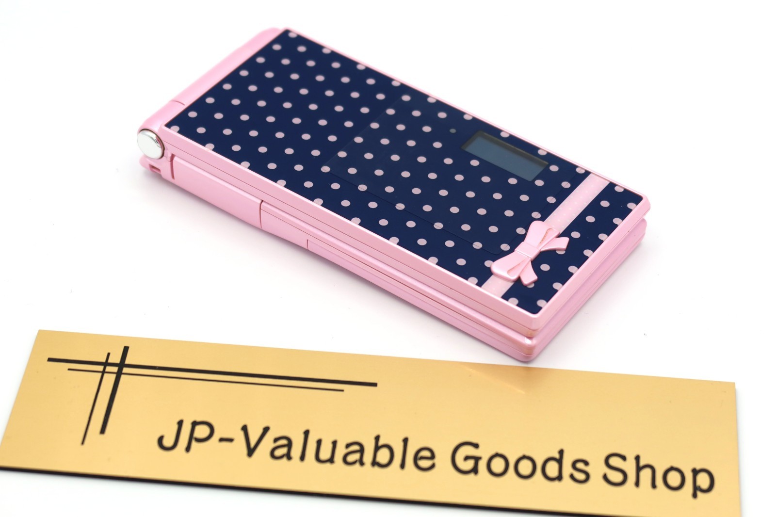 [B] Fujitsu F-06D Style Series Flip Nicola Girls’ Happy Pink Limited Item Japan