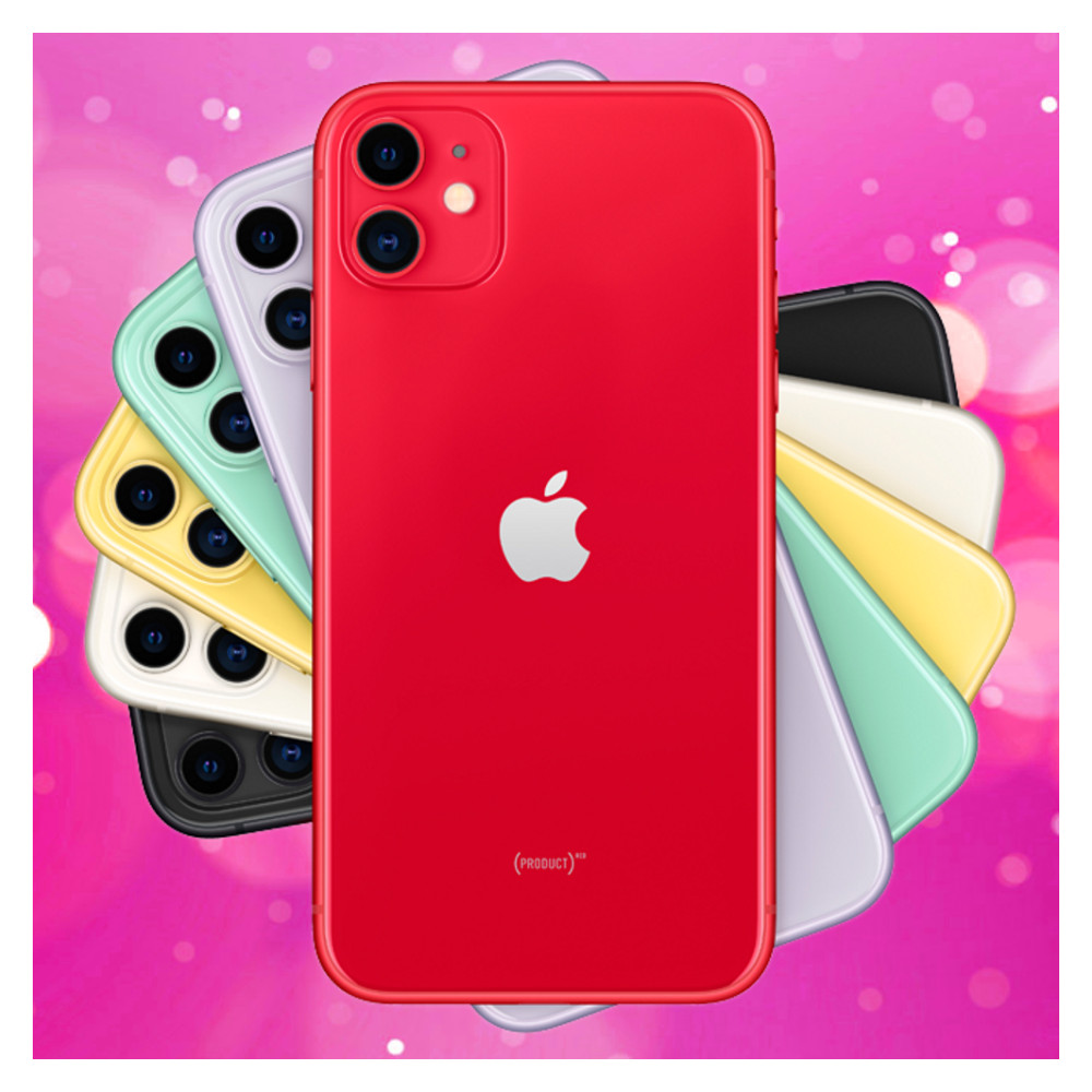 Apple iPhone 11 64GB/128GB Unlocked Verizon, Black, Red, Green, Free Shipping