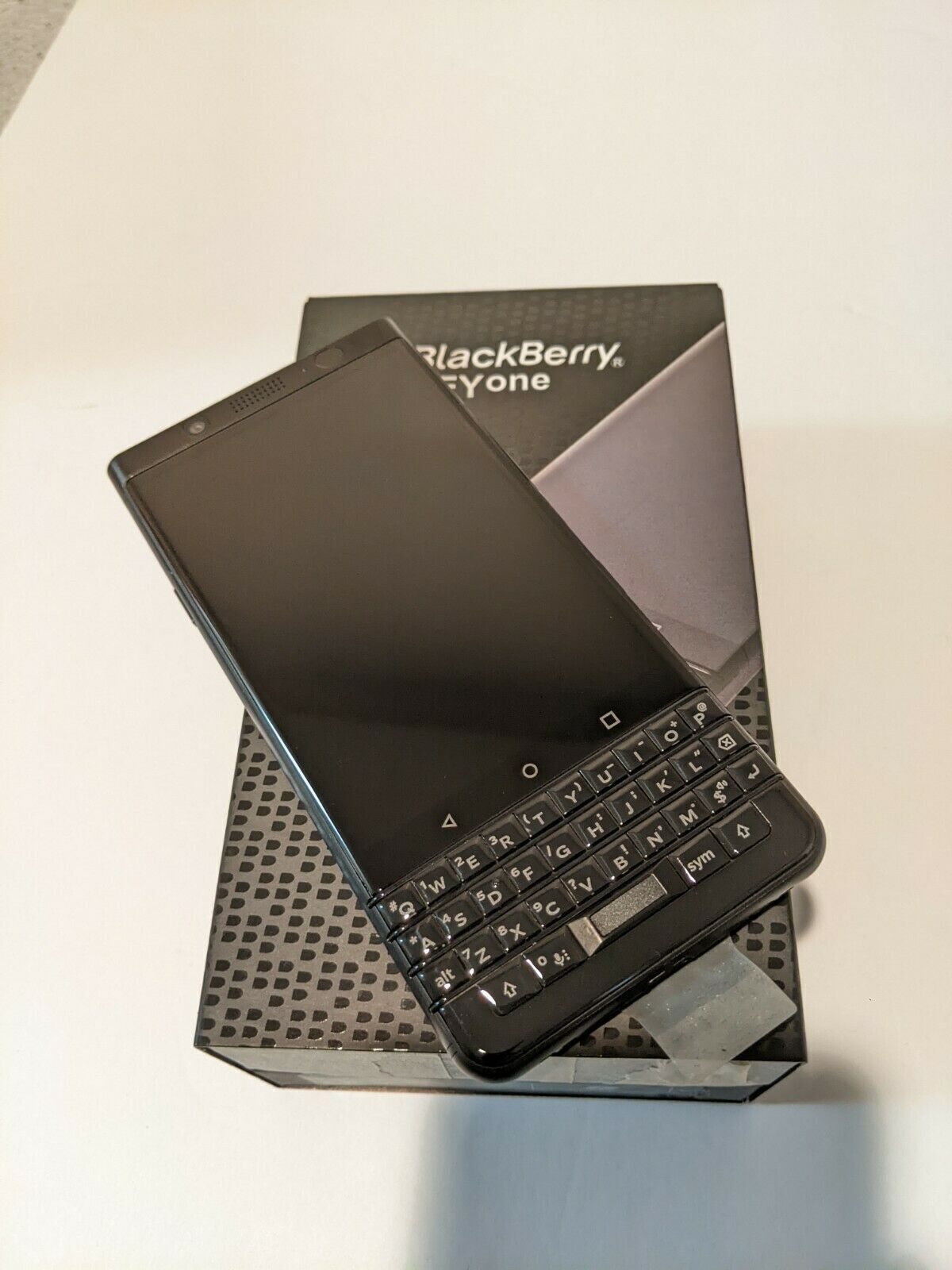 BlackBerry Keyone 64GB+4GB 12MP Dual SIM 4G Unlocked Smartphone- New Sealed