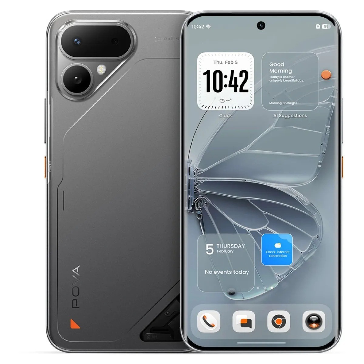 Tecno POVA Curve 2 5G 8GB RAM 128GB / 256 GB Storage 8000mAh Global Unlocked