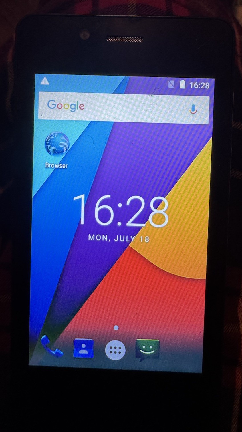 Maze Speed SSB-408 8GB (Unlocked) Blue 6 Android Fast Ship Very Good Used