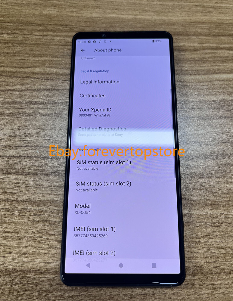 Sony Xperia 5 IV XQ-CQ54(128GB)8GB Unlocked 12MP Dual SIM Unopened All Colours