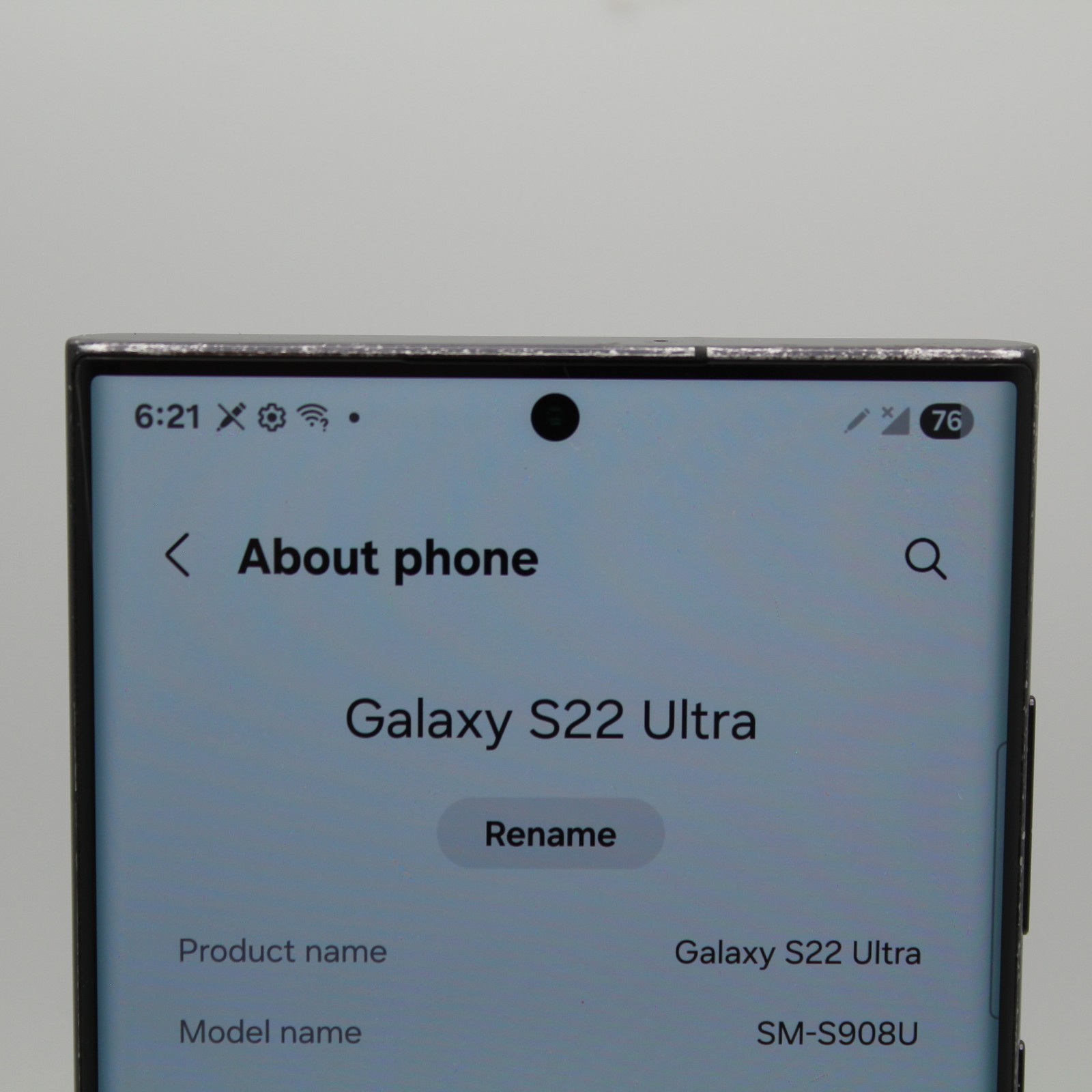 Samsung Galaxy S22 Ultra S908U 128GB Fair Condition | Black | UNLOCKED