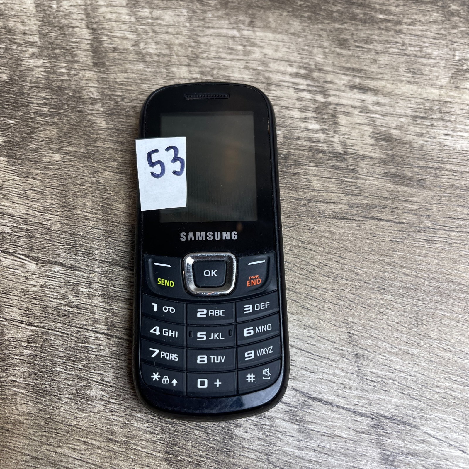 Samsung SGH-T199 Black Bluetooth Single SIM Single Core T-Mobile 3G Cell Phone