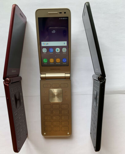 Samsung Galaxy Folder2 SM-G1650 16GB Dual SIM 4G Unlocked Flip Phone New Sealed