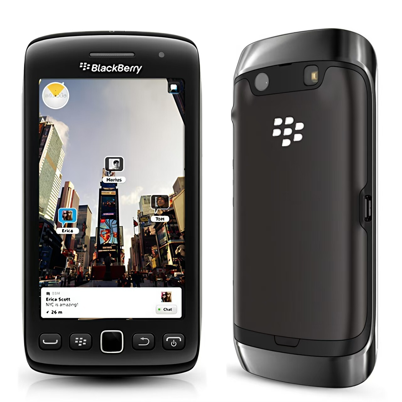ORIGINAL BLACKBERRY TORCH 9850 5MP GSM BlackBerry OS CellPhone 768MB RAM,4GB ROM