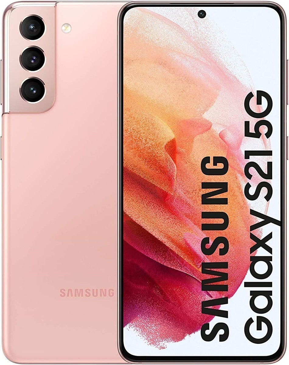Samsung Galaxy S21 5G SM-G991U – 128GB – Pink (AT&T) (Cracked Screen)