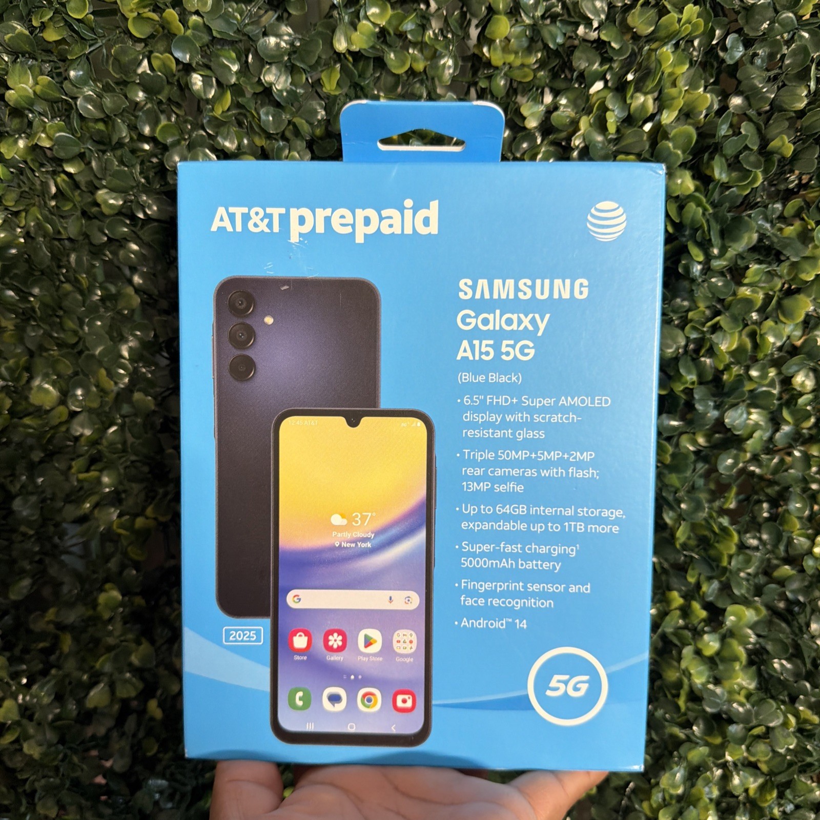 Samsung Galaxy A15 5G 64GB 4GB RAM 50MP Camera At&T Telefono Battery 5000mAh