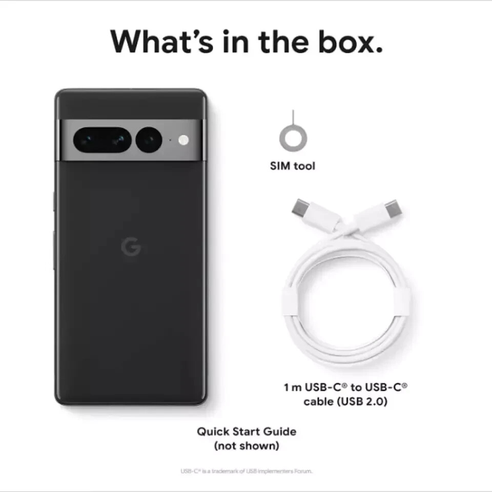 NEW (SEALED) Google Pixel 7 Pro 6.7″ Unlocked Brand New 2 Years Warry Phone