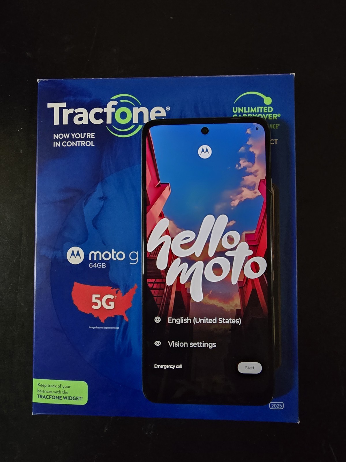 Motorola Moto G 2025 Carrier Unlocked Smartphone 64GB 5G/LTE XT2513V New OpenBox