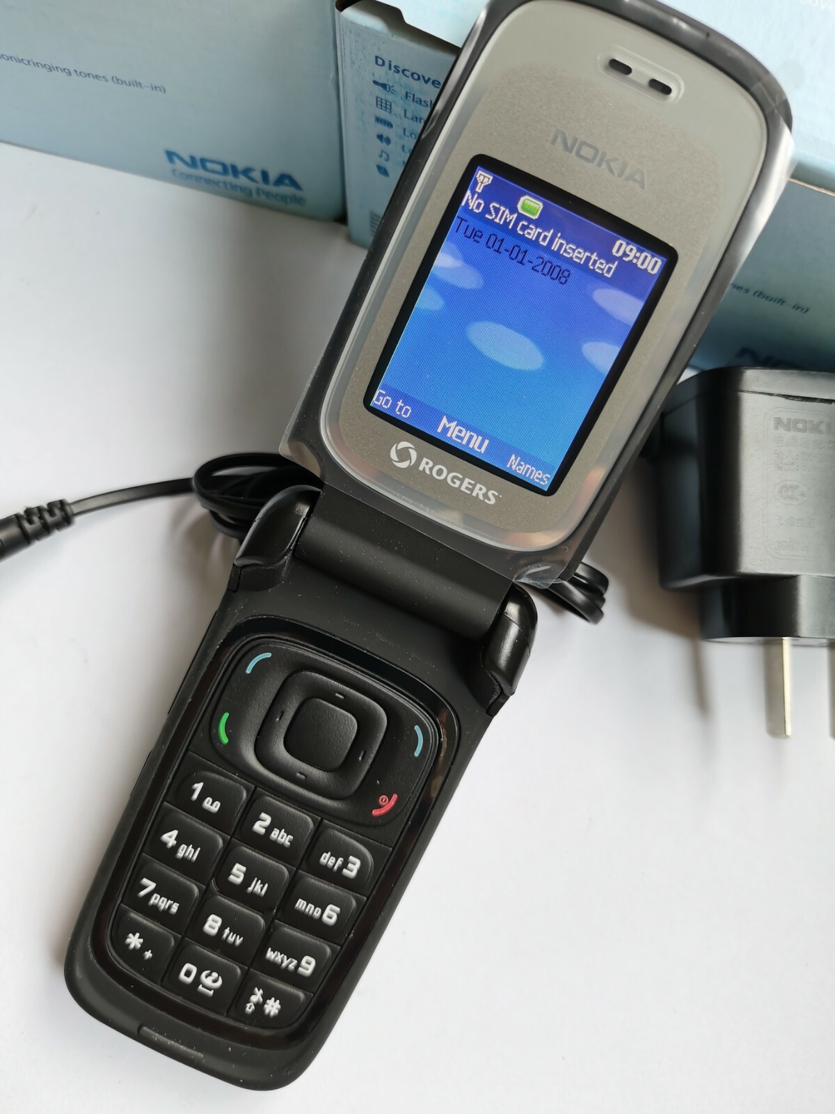 Nokia 6085 – Black (AT&T) Cellular Phone