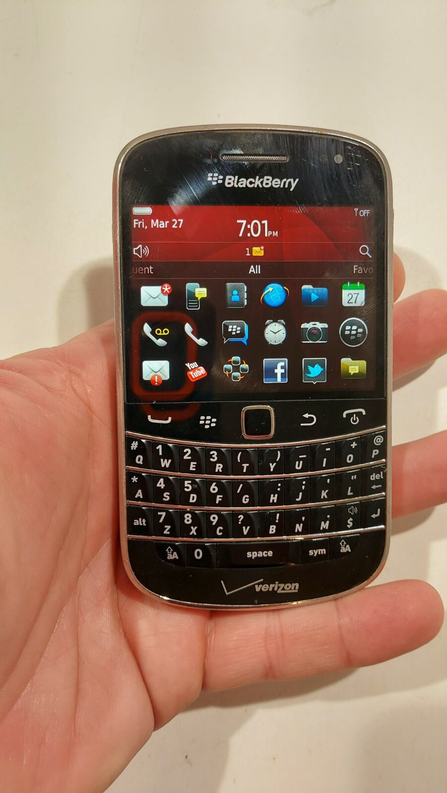 374.Blackberry 9930 – For Collectors – Unlocked