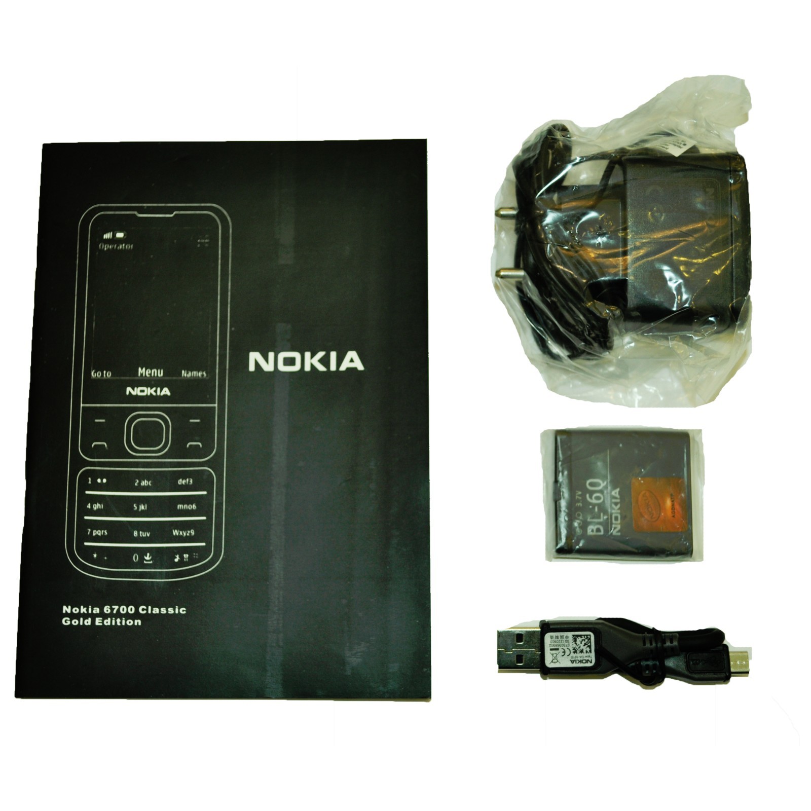 NOKIA 6700C-1 CLASSIC RM-470 170MB GOLD EDITION FACTORY UNLOCKED 3G 2G GSM