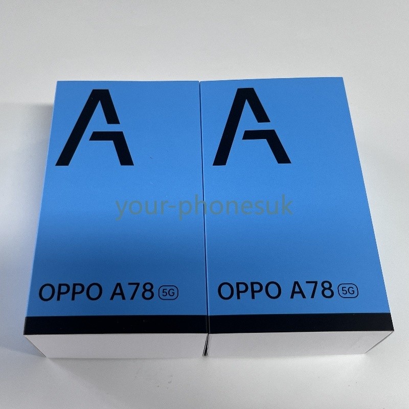 Unlocked Oppo A78 5G Dual SIM 256GB 8GB RAM 5000mAh 6.56″ New sealed Google