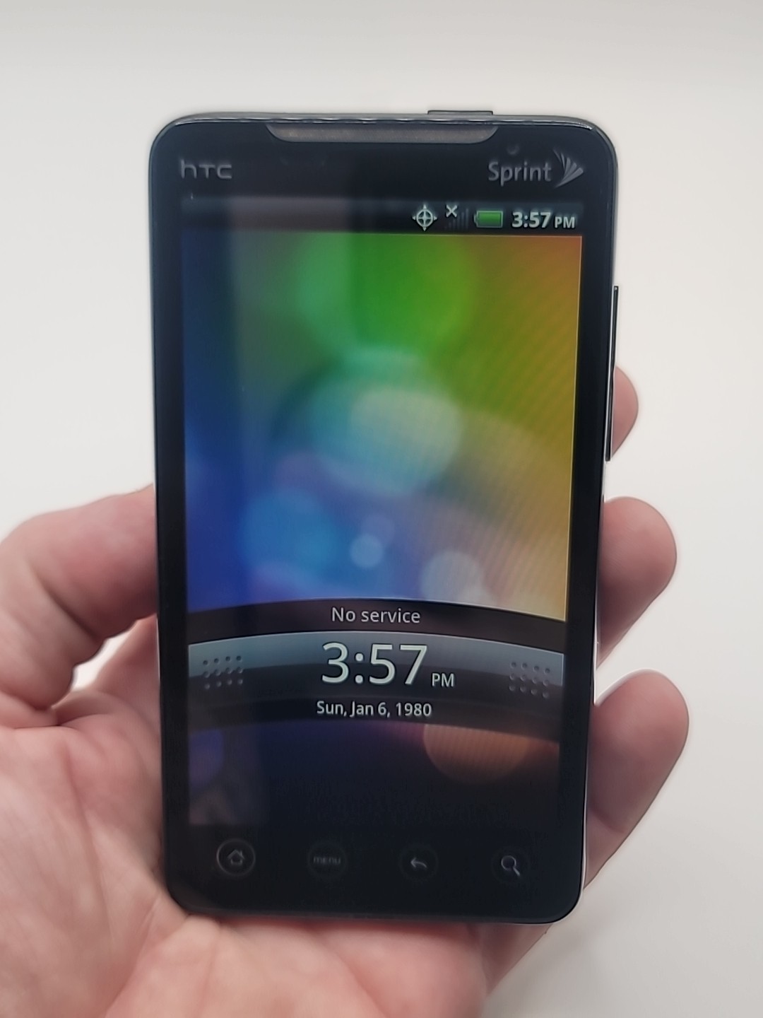 HTC EVO 4G LTE (SPRINT) Smartphone Cell Phone WORKING Near Mint Condition