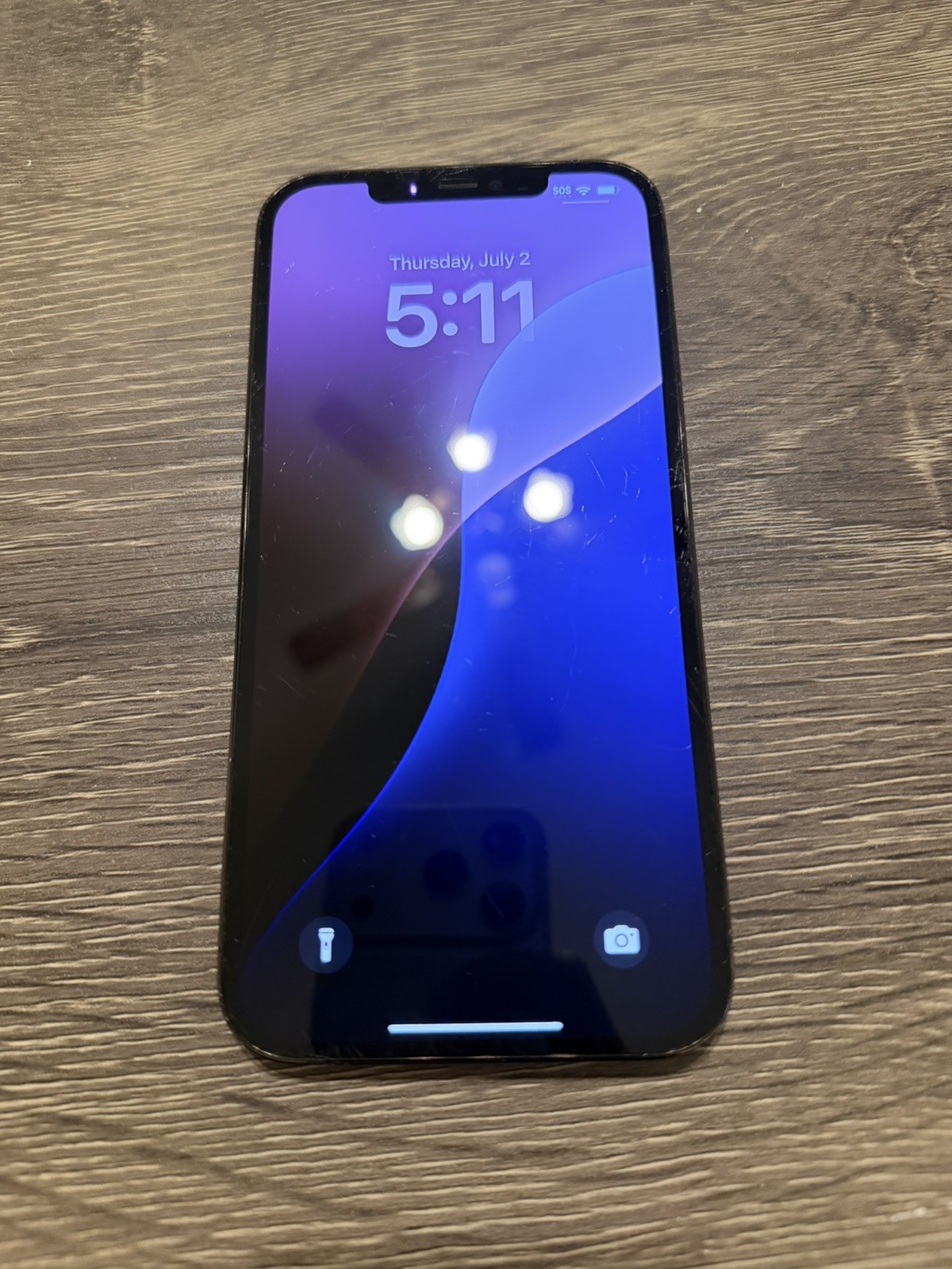 Apple iPhone 12 Pro Max – Pacific Blue – 128GB – T-Mobile – For Parts