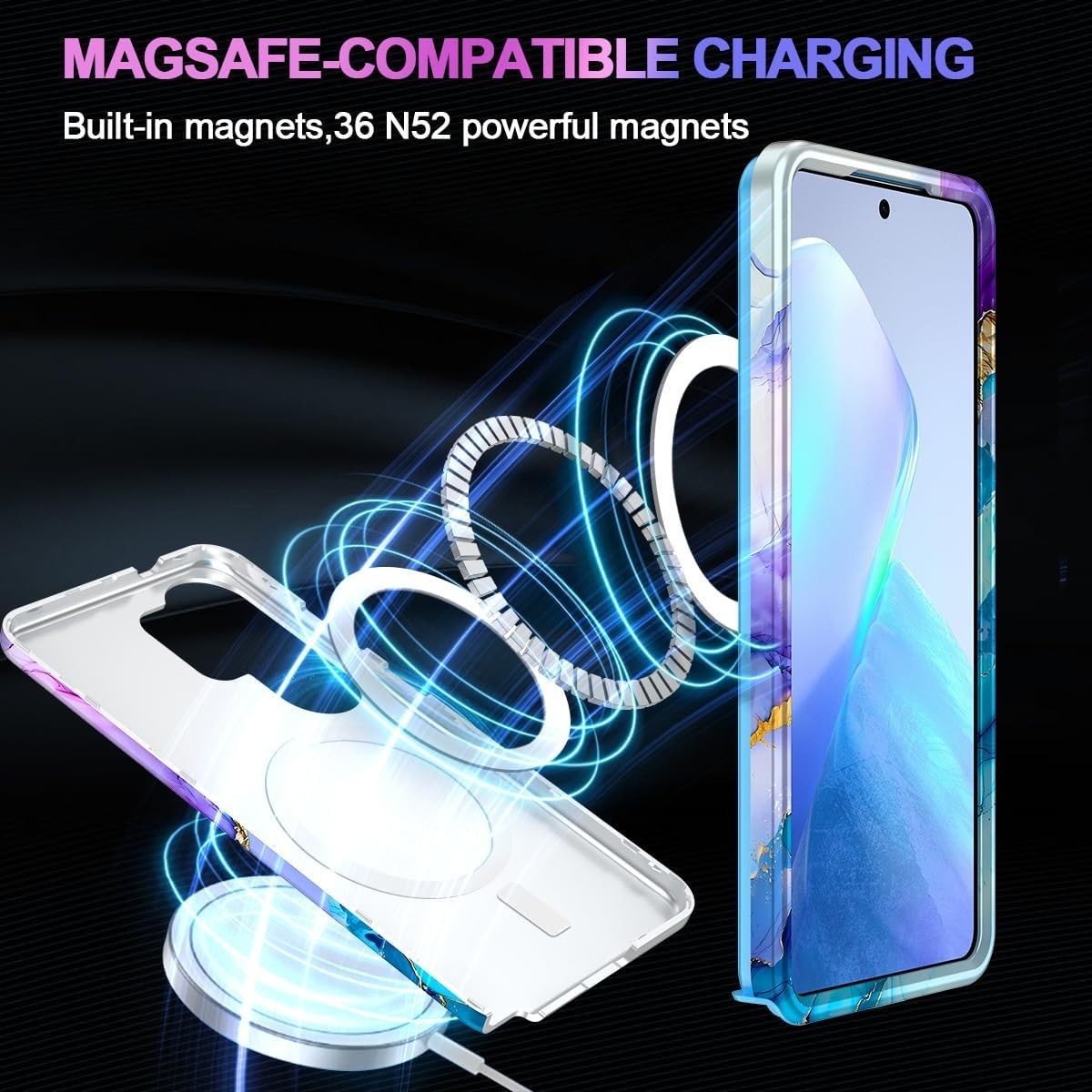 Full Body Protection Slim Shockproof Rugged Case for Galaxy S26 Ultra 6.9 Inch [