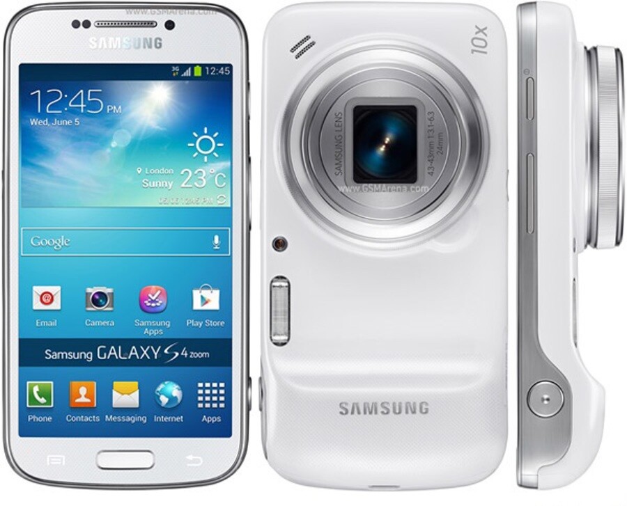 Samsung Galaxy S4 Zoom White 8GB 13MP 4.3″ Unlocked White – VGC (SM-C1050)