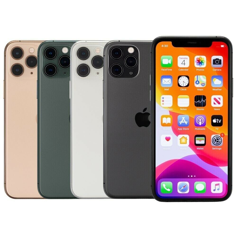 Apple iPhone 11 Pro – 256GB – AT&T – All Colors – Bundle – Very Good