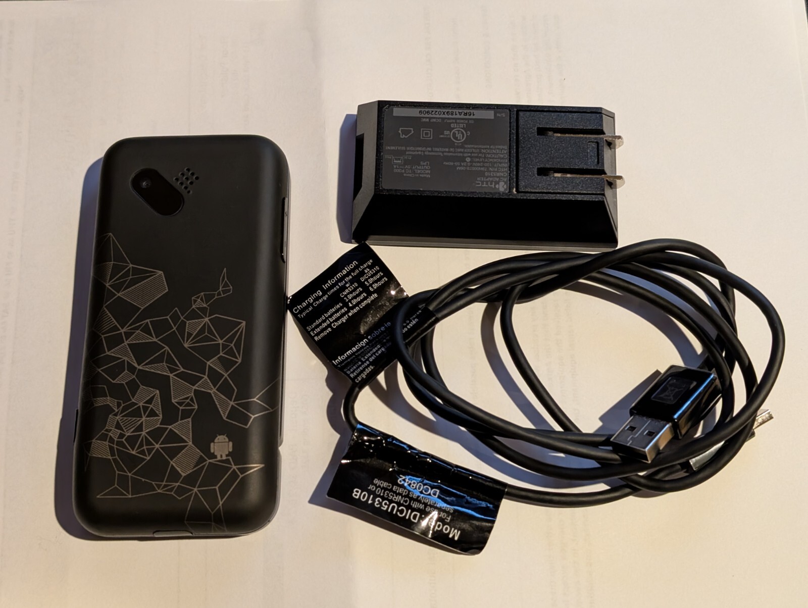 HTC Dream G1 Android Dev 1 Developer Edition DREA100 T-Mobile