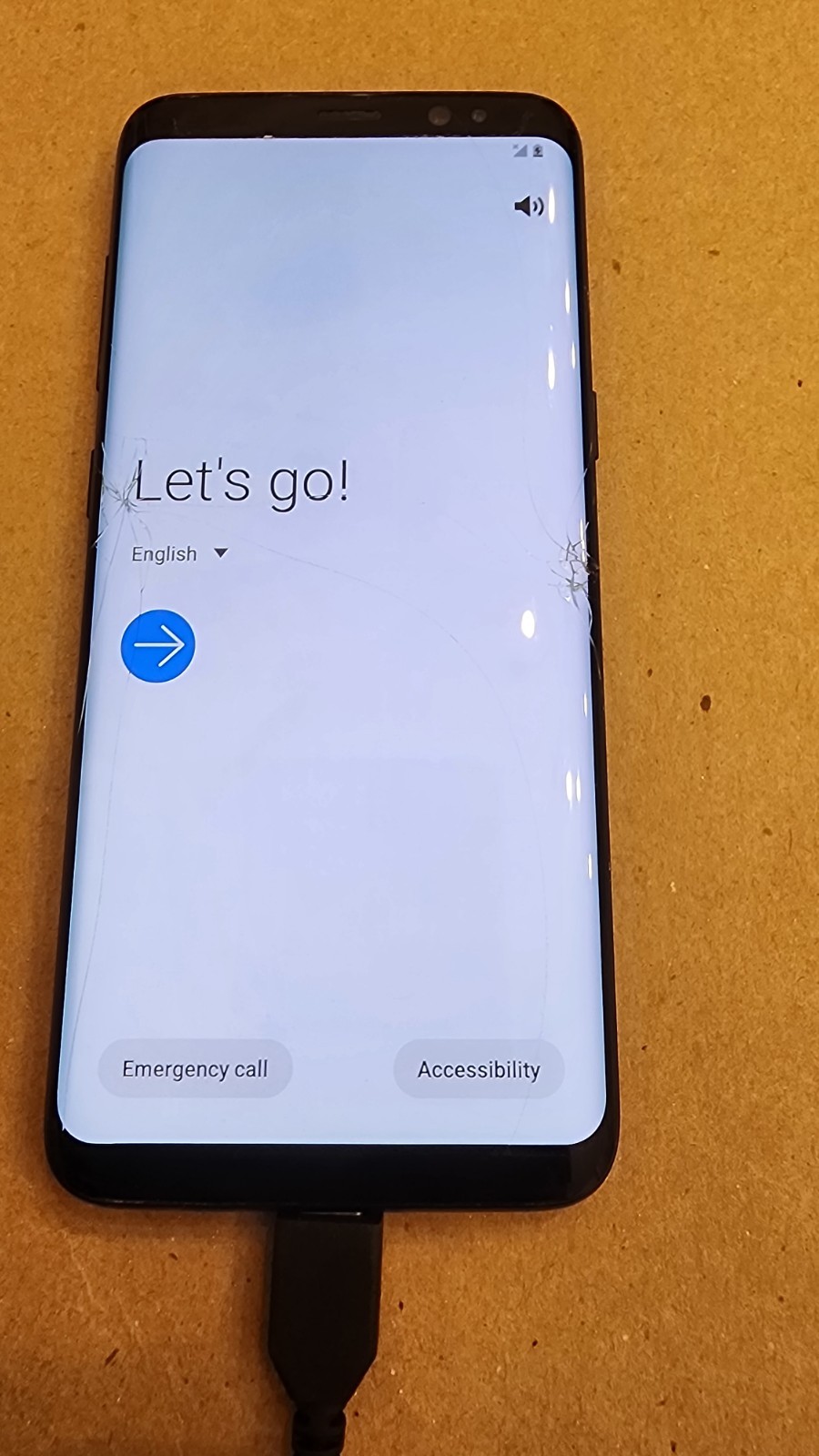 Samsung Galaxy S8 64GB Verizon SM-G950U Midnight Black