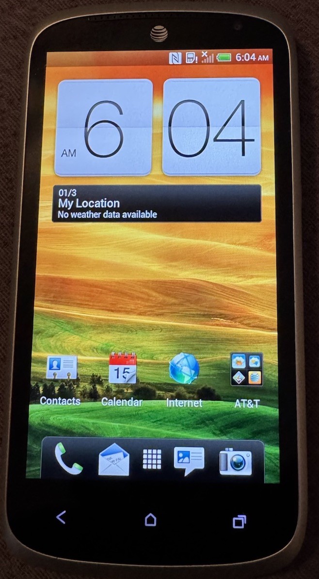 HTC One VX PM36100 8GB White (ATT) Very Good Used Fast Ship Very Rare