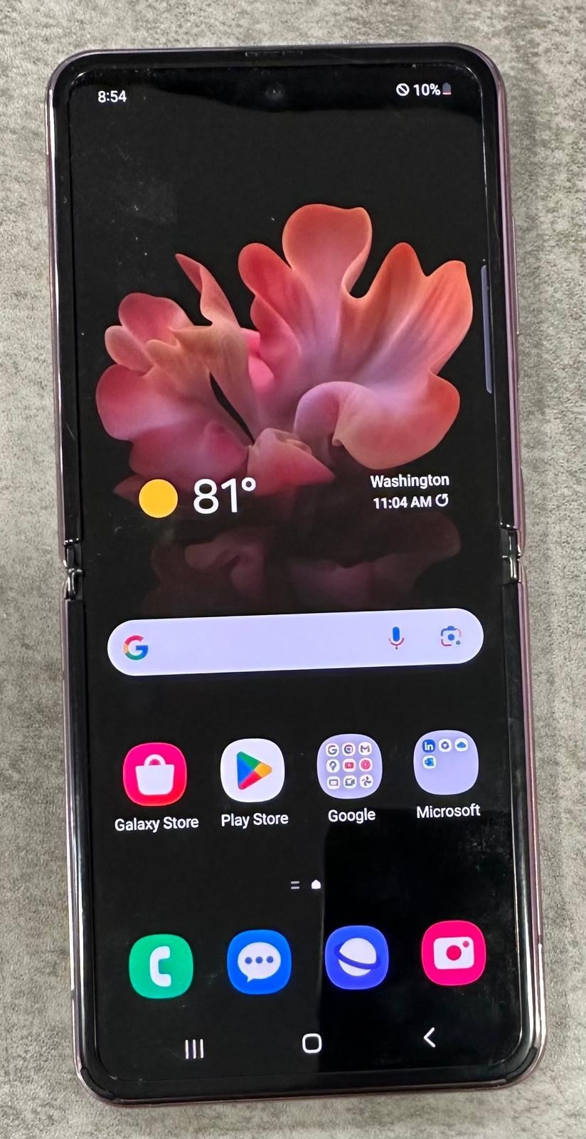 Samsung Galaxy Z Flip 5G 256GB Mystic Bronze, Outer Display Not Working