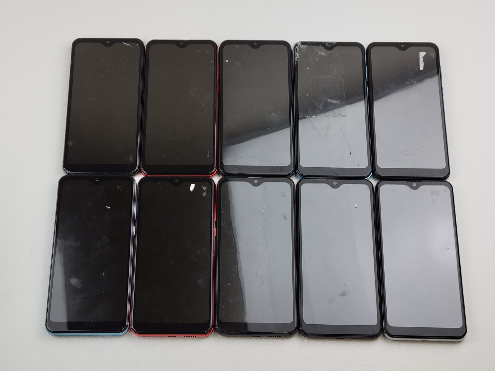 (Lot of 10) **REPAIR** Maxwest Nitro N62 (GSM Unlocked) Dual SIM Smartphones
