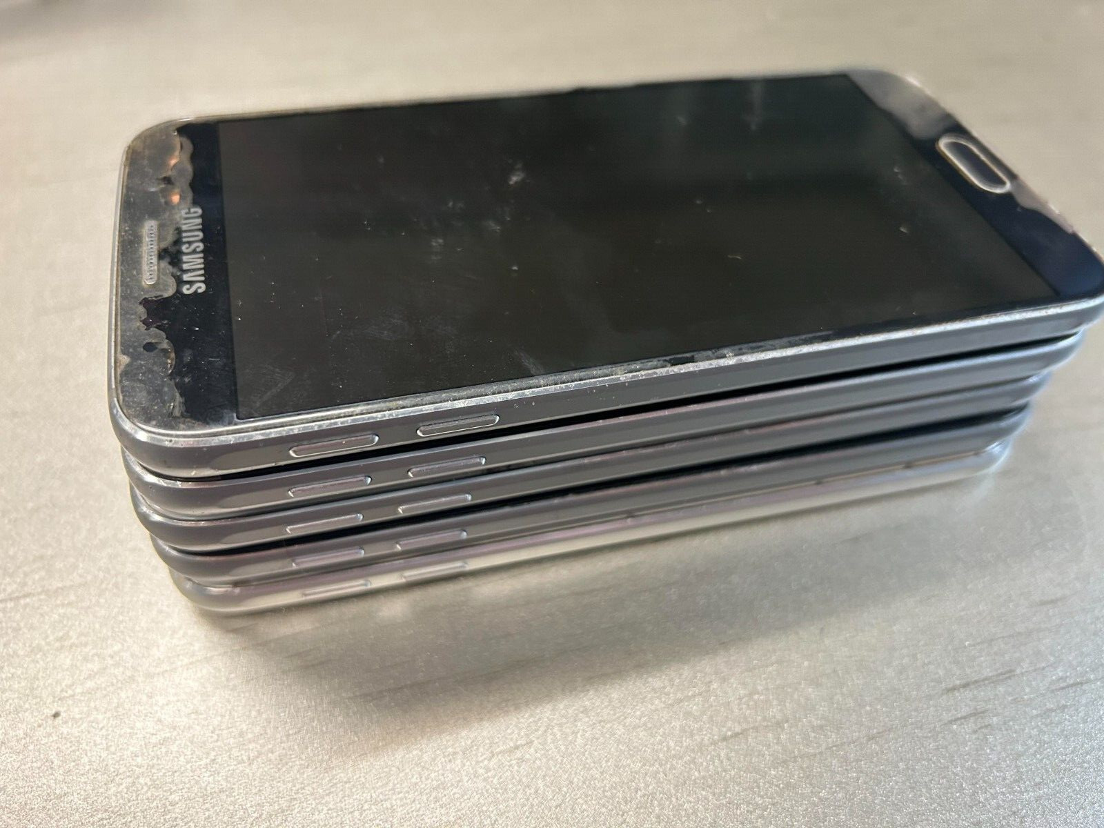 Lot of 5 Samsung SM-G920V Galaxy S6 Unlocked Smartphone PUB