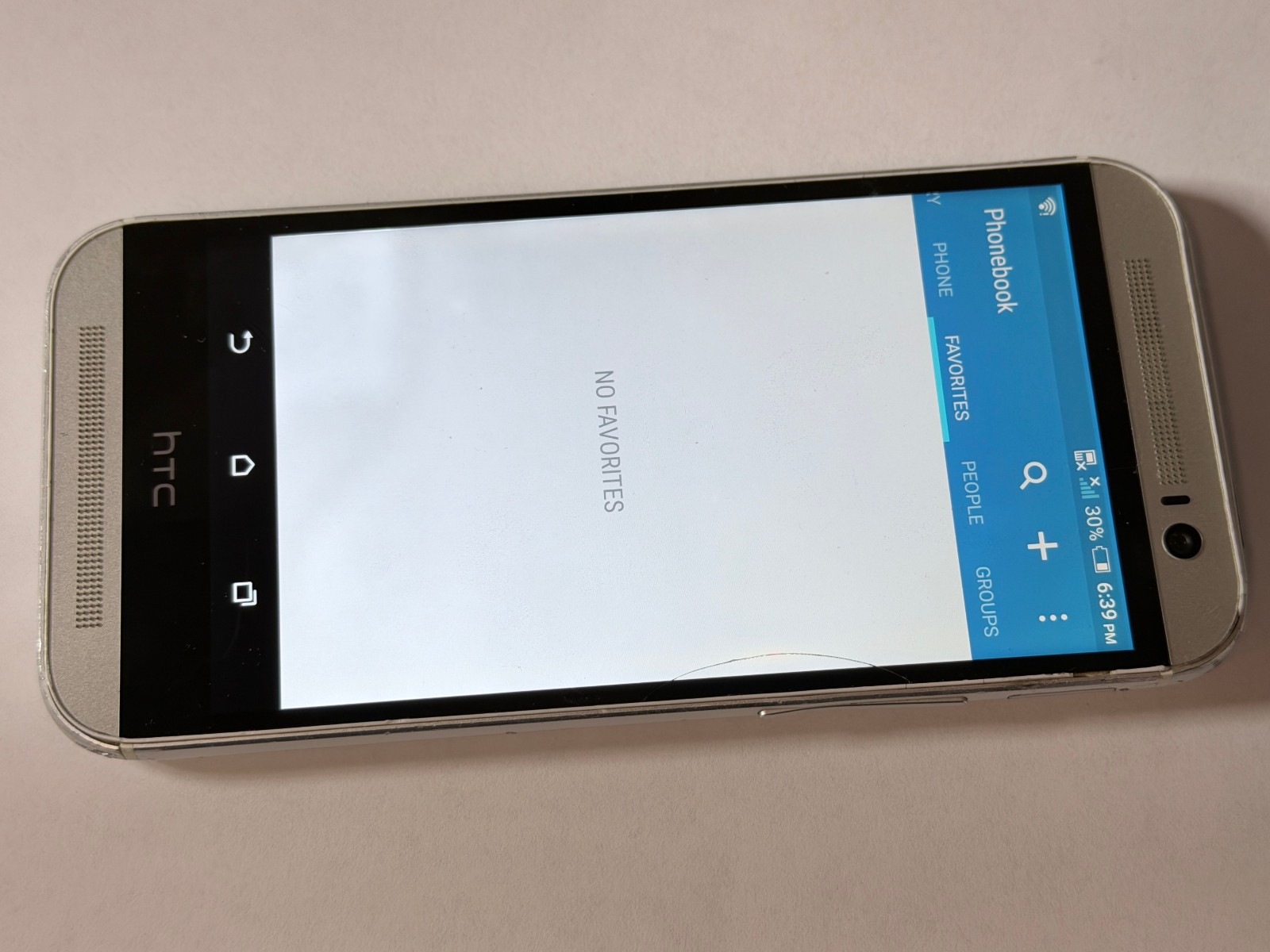 Verizon HTC One M8 32GB Silver 4G LTE Android HTC6525LVW Smart Phone