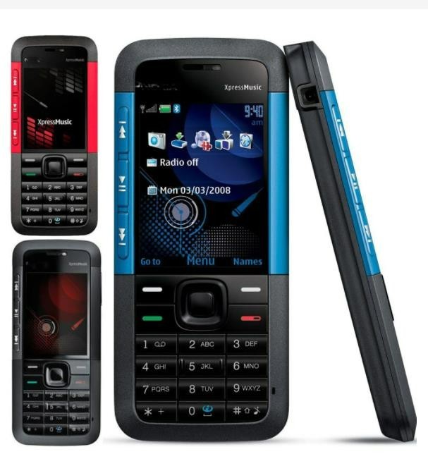 Nokia 5310 XpressMusic Bluetooth MP3 FM GSM 850/1800 /1900 Unlocked Cellphone