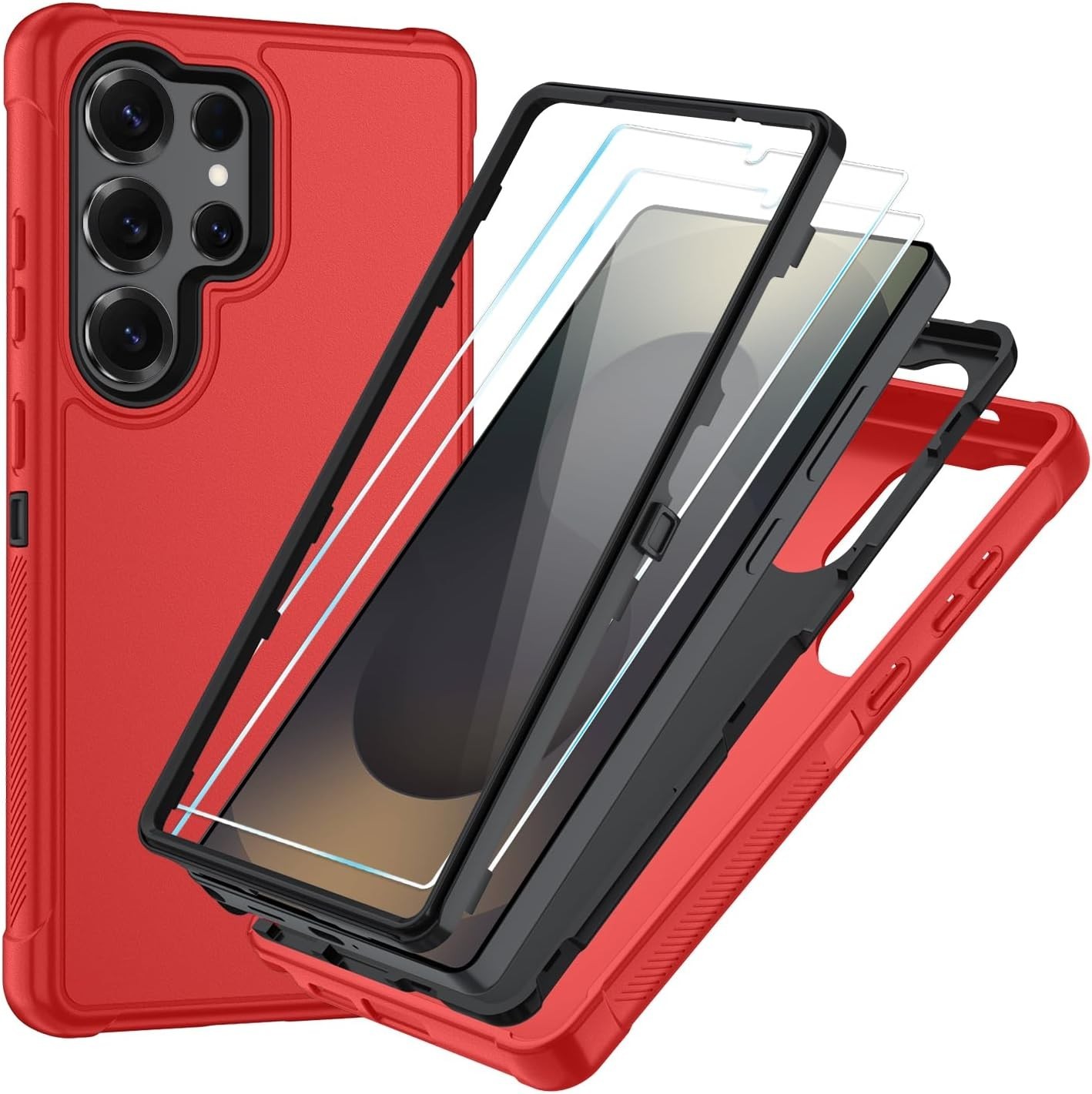 For Samsung Galaxy S25 Ultra 5G Case with Heavy Duty Shockproof Protective Cover