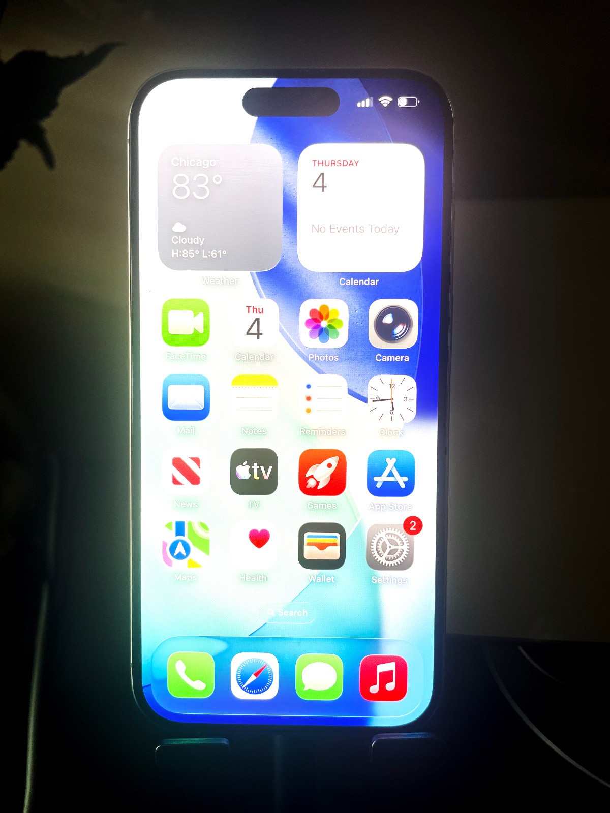 Apple iPhone 15 Pro Unlocked 128 GB Natural Titanium