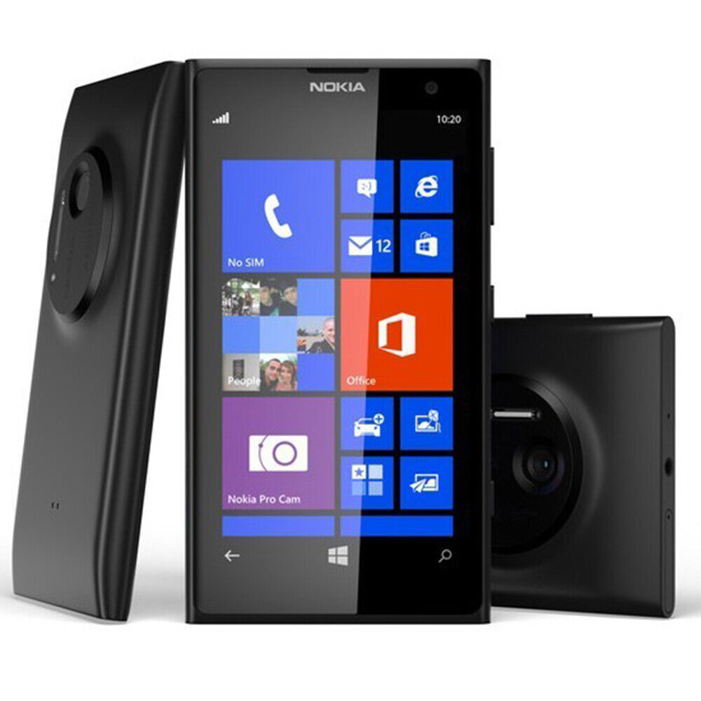 Original Nokia Lumia 1020 4G Wifi 32GB 41MP Dual Core Windows Phone -New Sealed