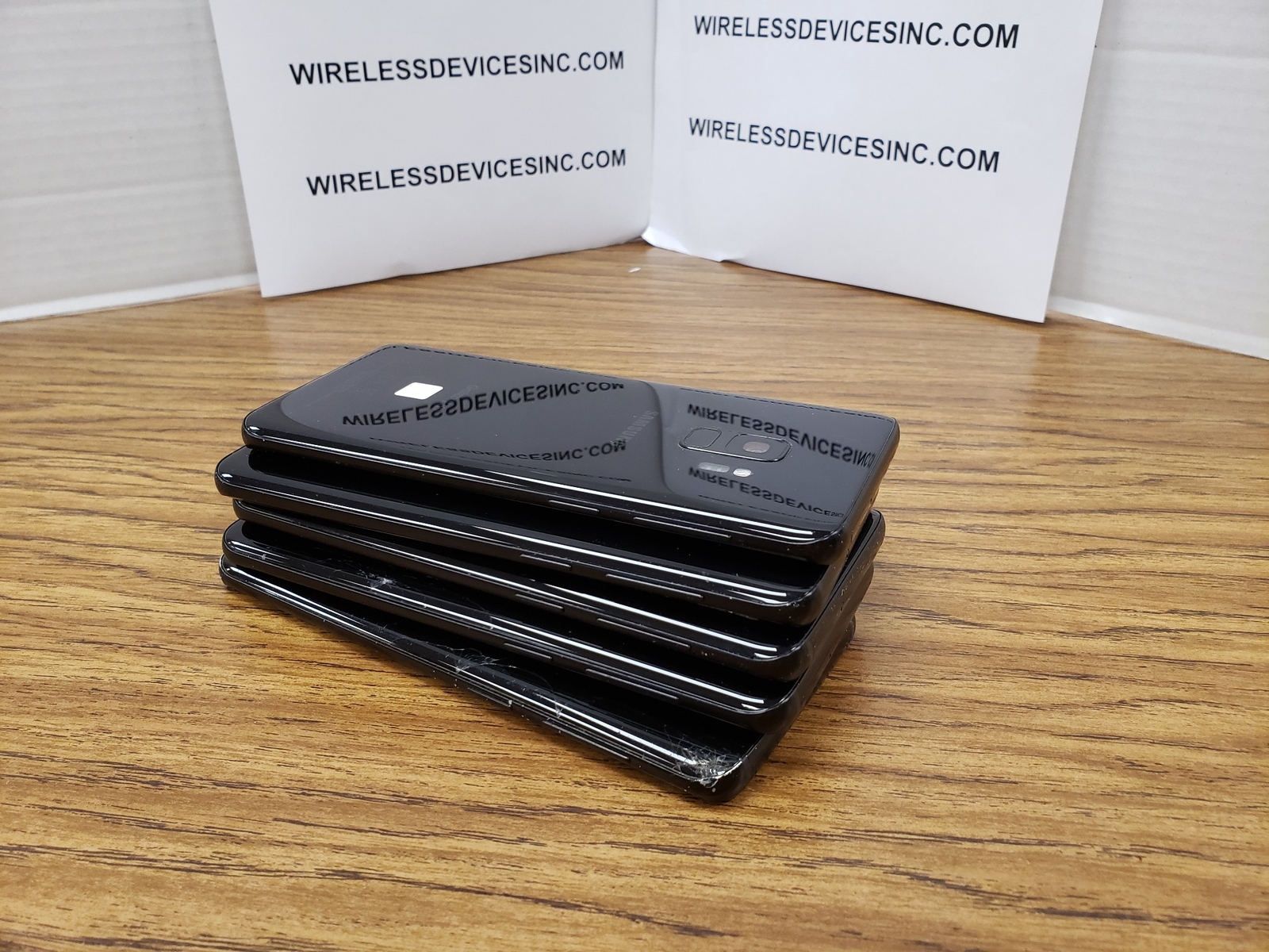Lot of 5 cracked glass Samsung Galaxy S9 64 GB Unlocked N53