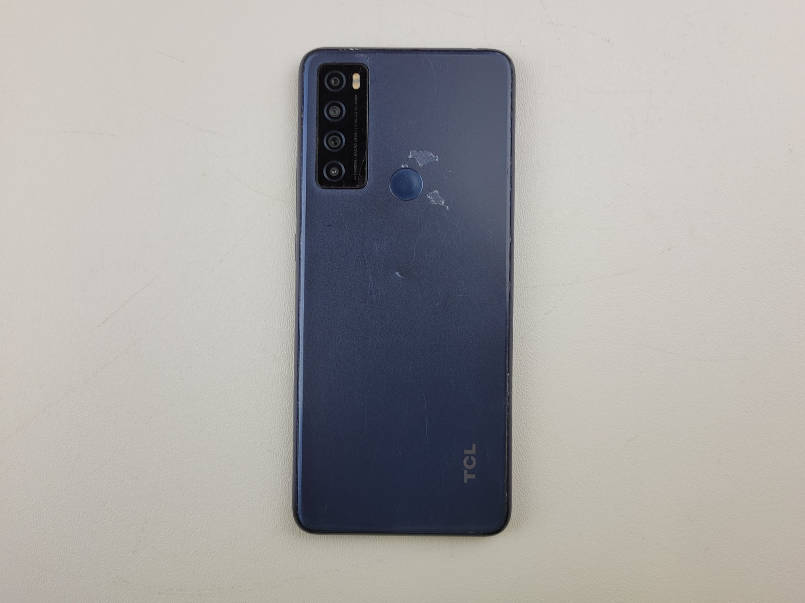 TCL 30 XL (T671G) 64GB – Blue (GSM Unlocked) Smartphone – POOR CONDITION – H8002