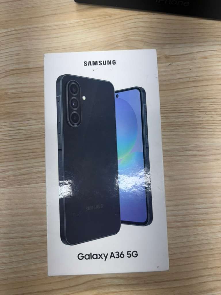 Samsung Galaxy A36 5G Awesome Black 128GB A366U (T-Mobile) Smartphone