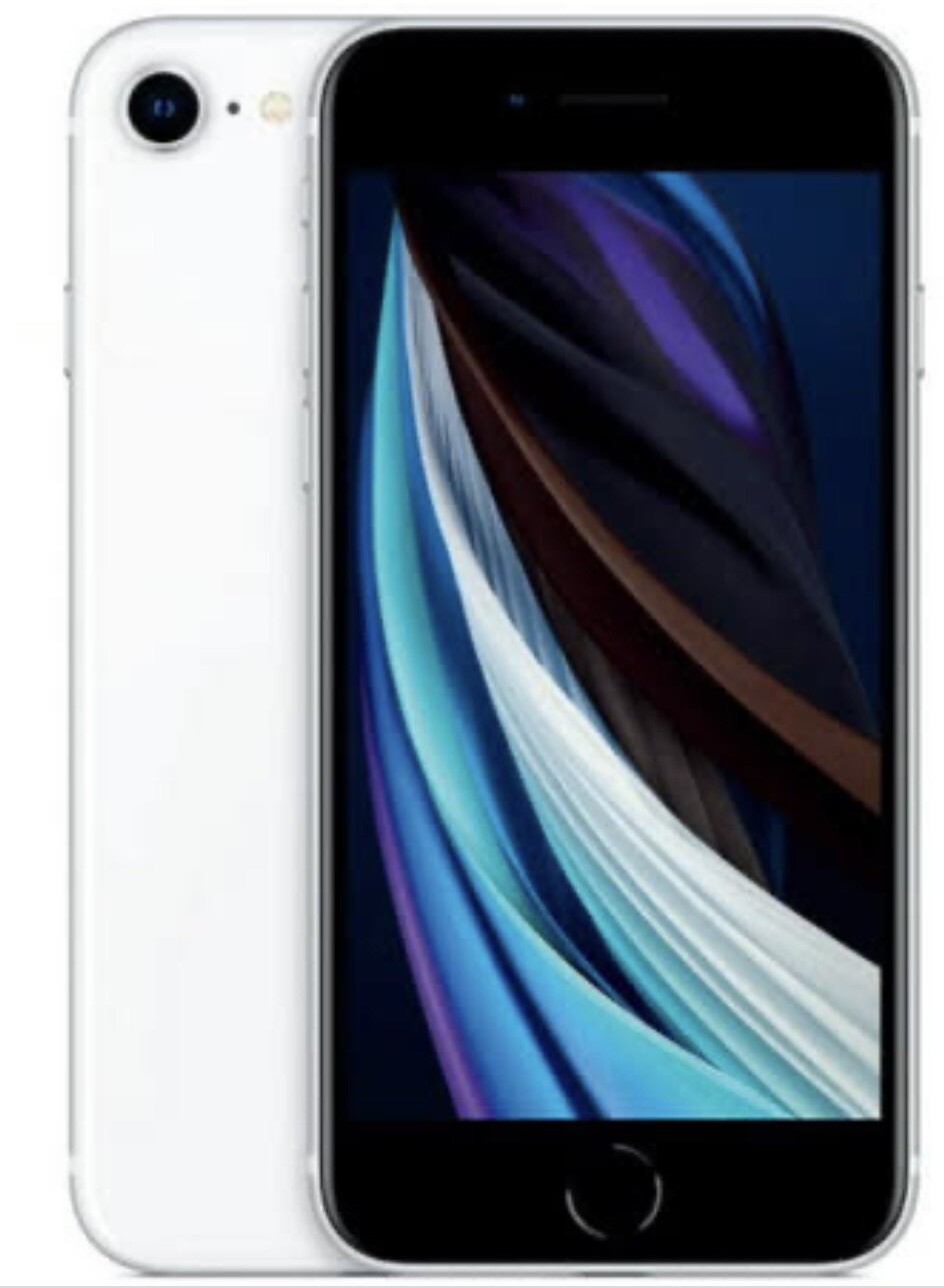 Apple iPhone SE 2nd Gen. – 64GB – White (Cricket Wireless) A2275 (CDMA + GSM)