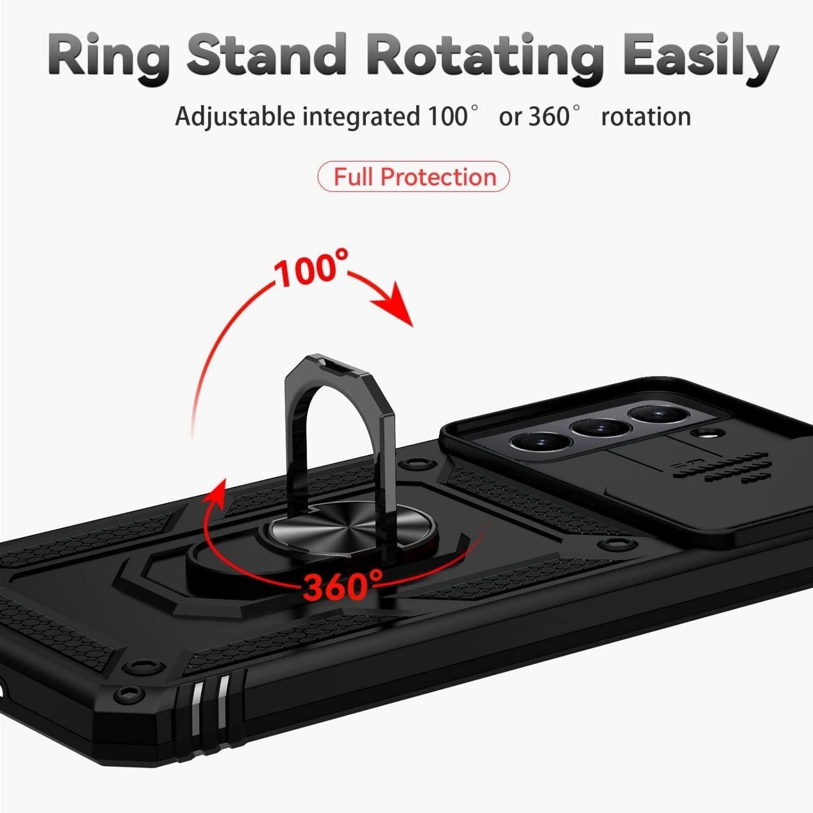 For Samsung Galaxy S21 FE 5G Phone Case Heavy Duty Cover fits Otterbox Defender